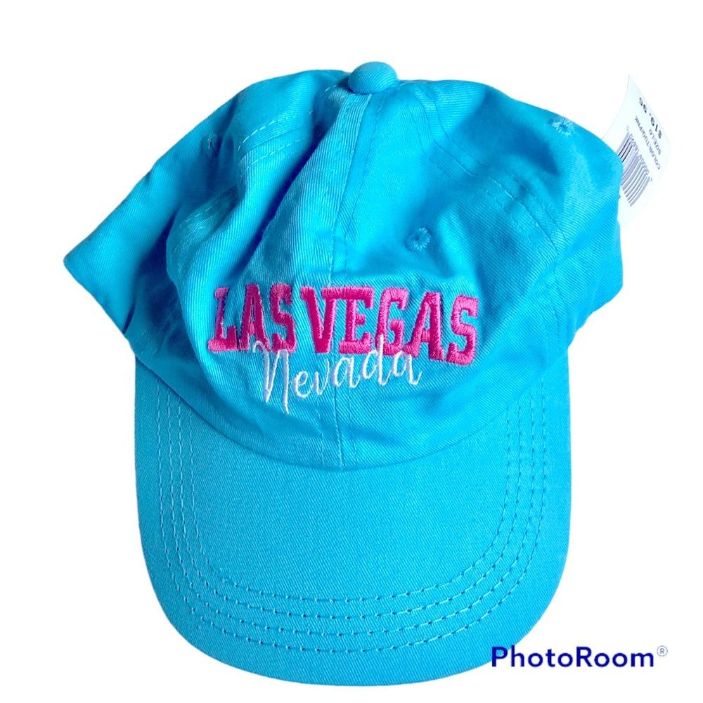 NEW LAS VEGAS NEVADA Hat Blue Girl’s Youth OSFA